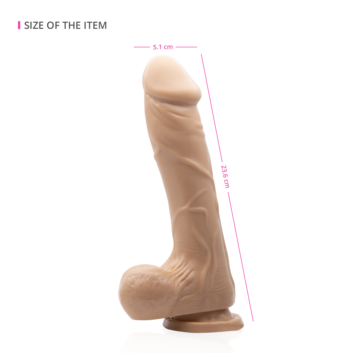 Neojoy - 10 Vibes Realistic Dong (Flesh) - Image 5