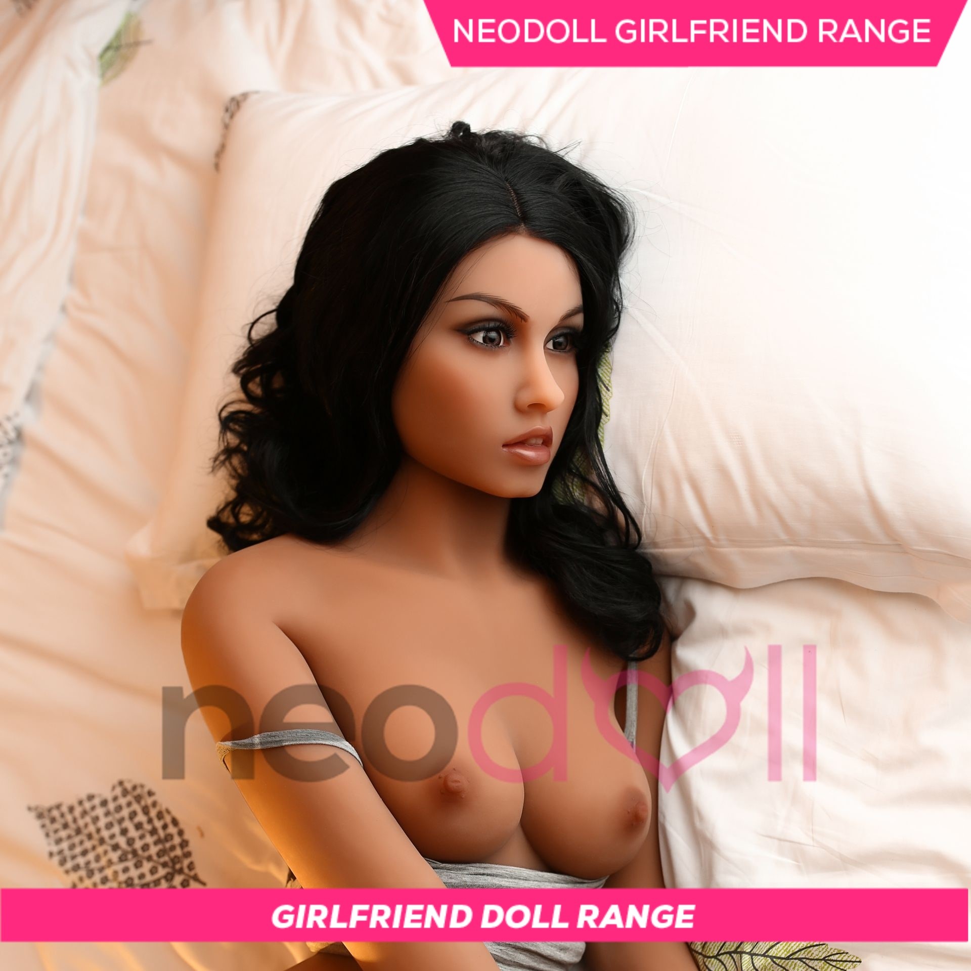 Neojoy Girl Friend Rosie - Realistic Sex Doll - 158cm - Tan - Image 2