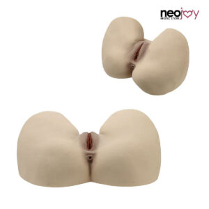 Neojoy - Cute whole real texture Butt stroker - 6.33KG - Flesh White